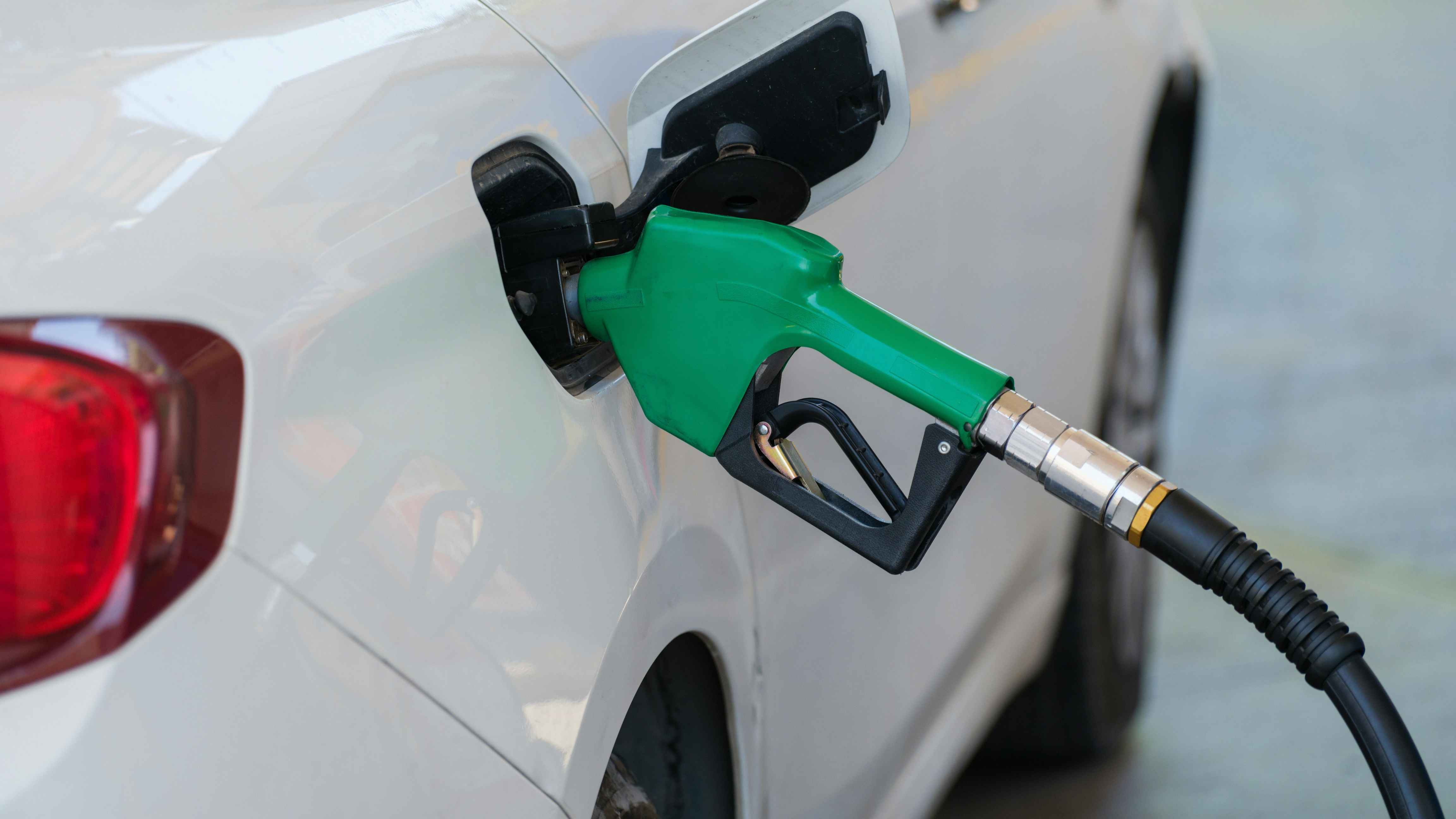 File image of a fuel pump nozzle